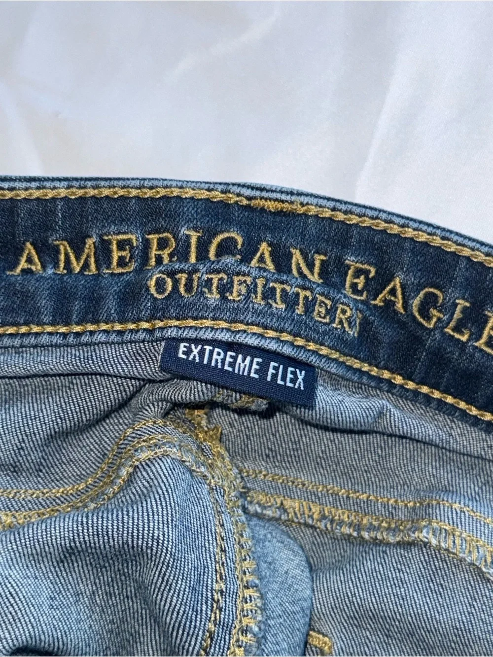 American Eagle Outfitters Dark Blue Slim Straight Men's Jeans